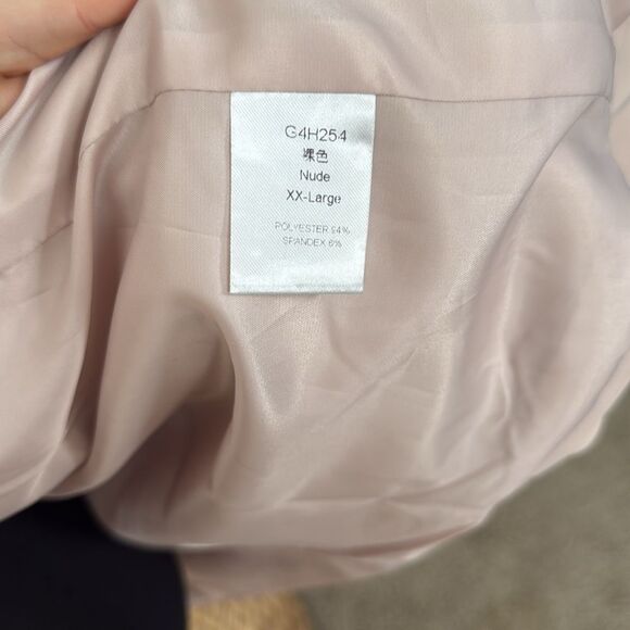 Unbranded Nude Oversized Longline Blazer - Picture 6 of 9